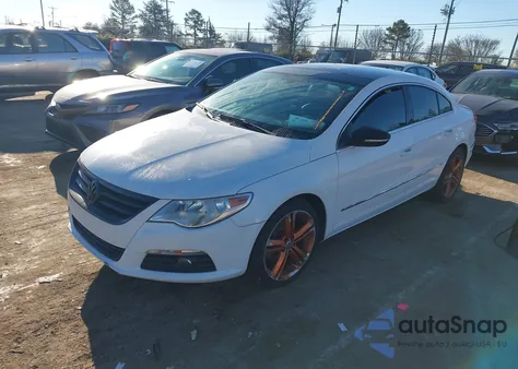 2012 Volkswagen Cc Lux Plus из США, поврежденный, VIN WVWHN7AN3CE517646